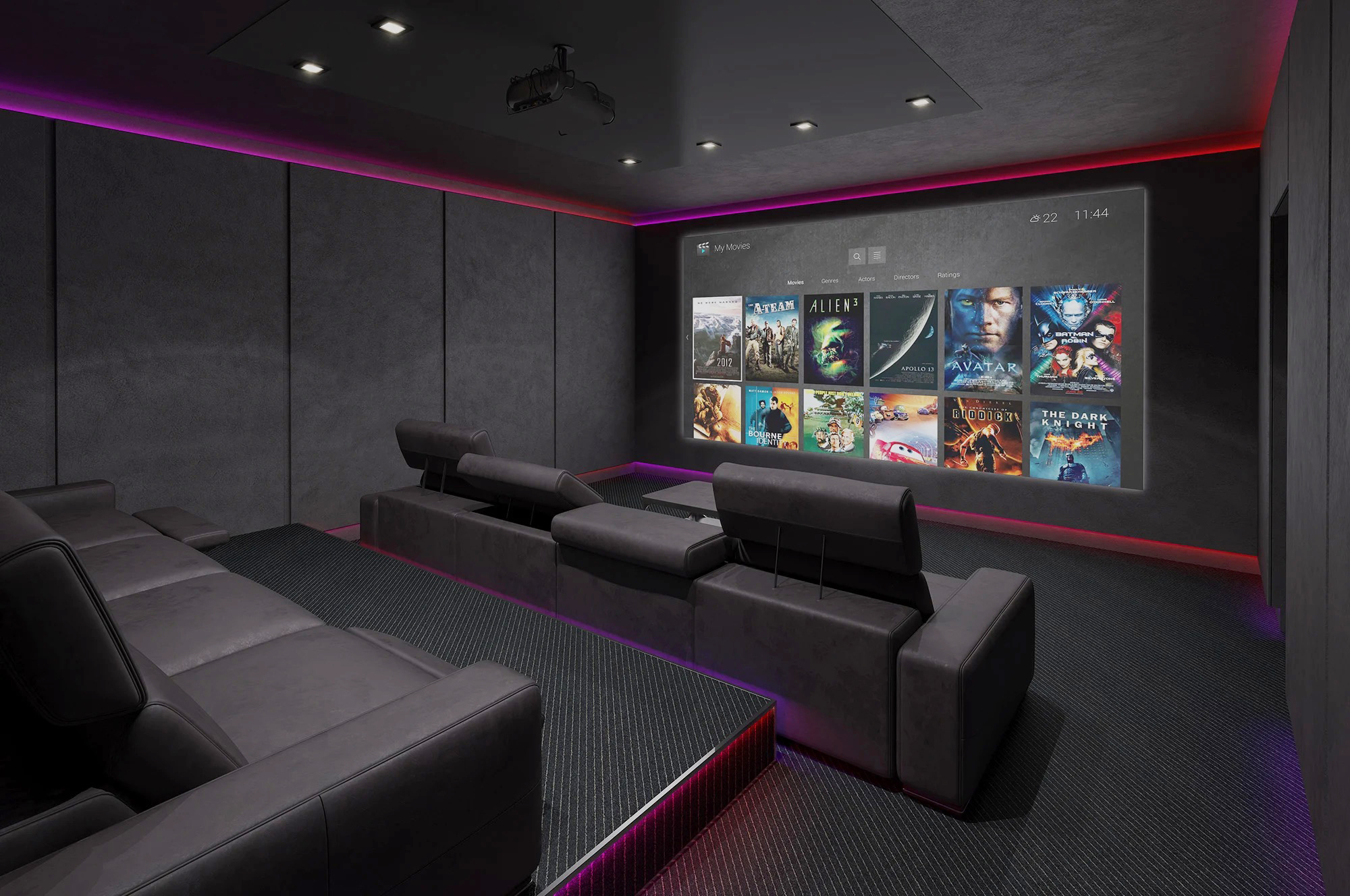 Home theater and AV integration by Vision Technology Solutions